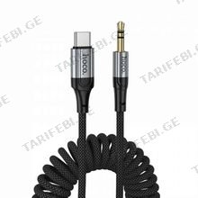 HOCO UPA33B USB-C to 3.5mm აუდიო კაბელი 1.5მ