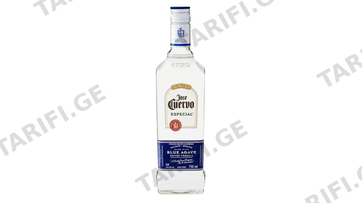 ტეკილა Jose Cuervo Especial Plata - 0.7L