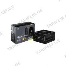 MSI MAG A850GLS PCIE5 850W 80 PLUS Gold ATX 3.1 Fully Modular კვების ბლოკი