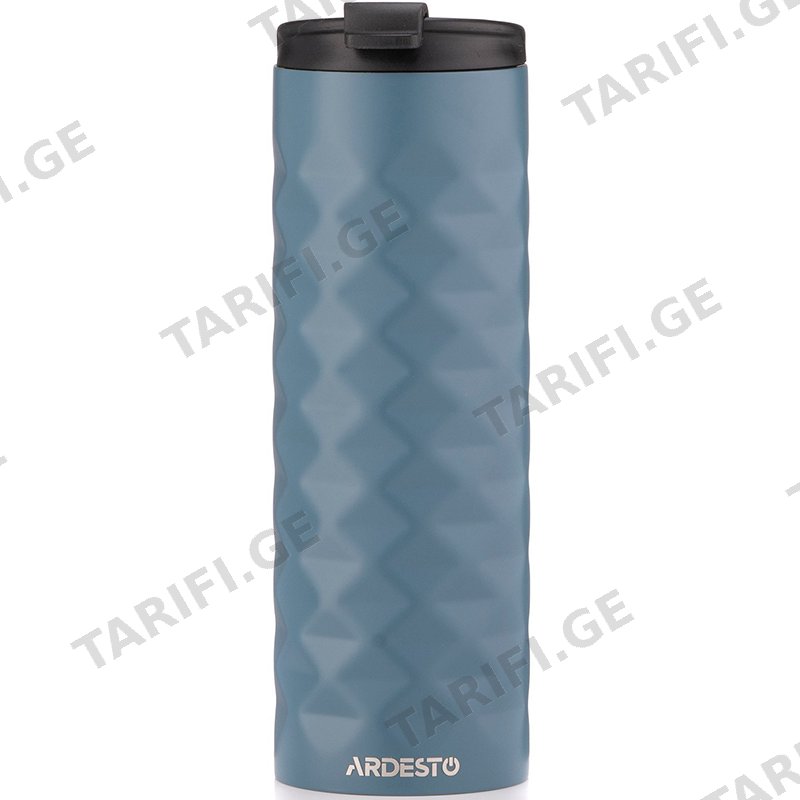 თერმოსი ARDESTO AR2640NV TRAVEL MUG BRIGHT CITY (400 ML) BLUE