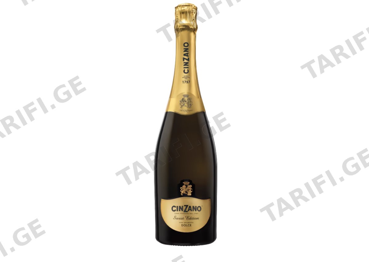 ცქრიალა ღვინო Cinzano, თეთრი ტკბილი
