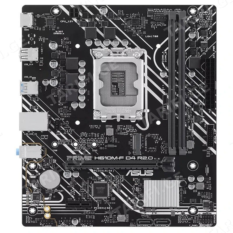 დედა დაფა ASUS PRIME H610M-F D4 R2.0 LGA1700 DDR4