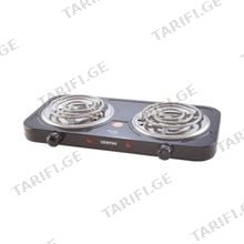 Centek CT-1509 2000 W შავი ელექტრო ქურა