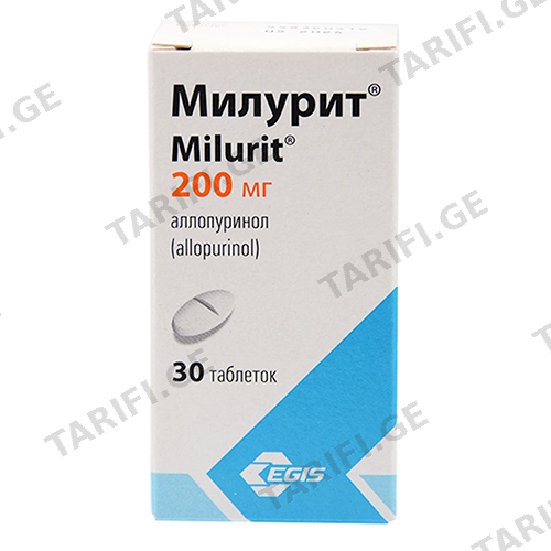 მილურიტი ტაბლეტი 200მგ #30