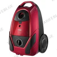 მტვერსასრუტი ტომრით BEKO BKS 1226 2600W წითელი