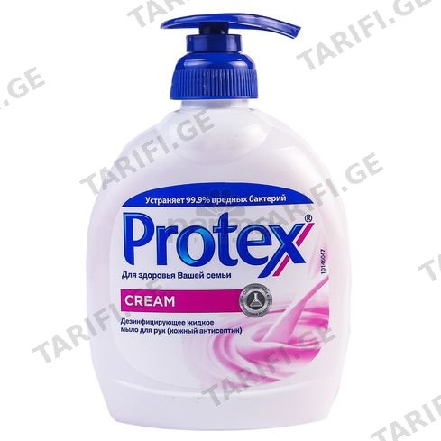 პროტექსი, თხევადი საპონი, BIOCADE CREAM, 300 მლ