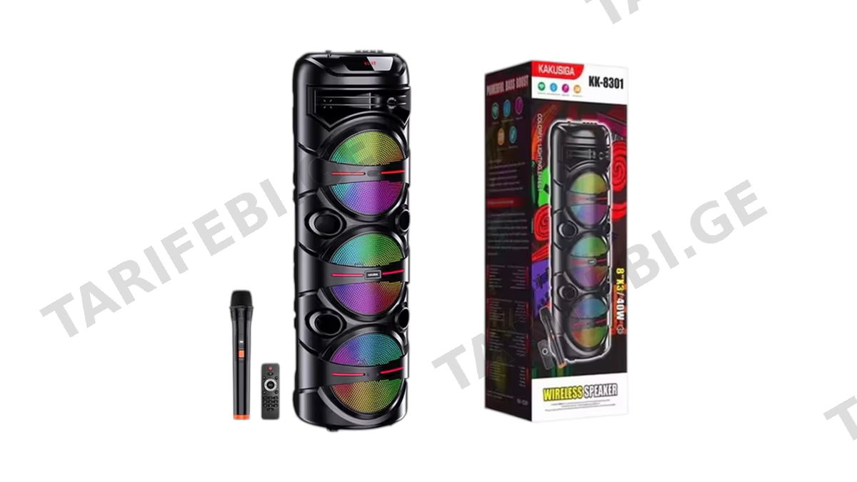 Kakusiga kk-8301 wireless speaker with microphone