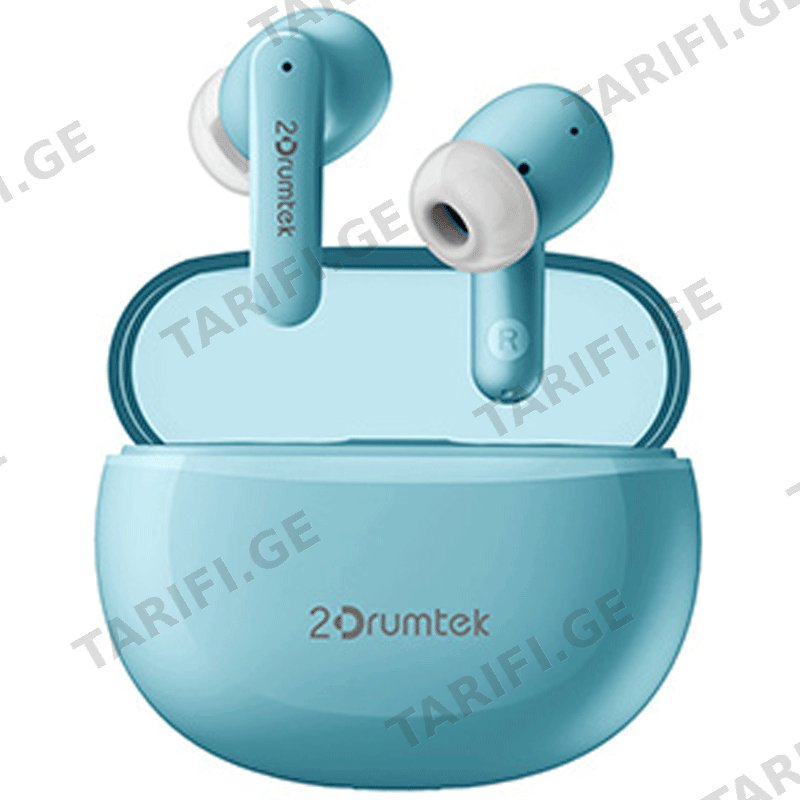 უსადენო ყურსასმენი A4TECH 2DRUMTEK B25 ICY BLUE