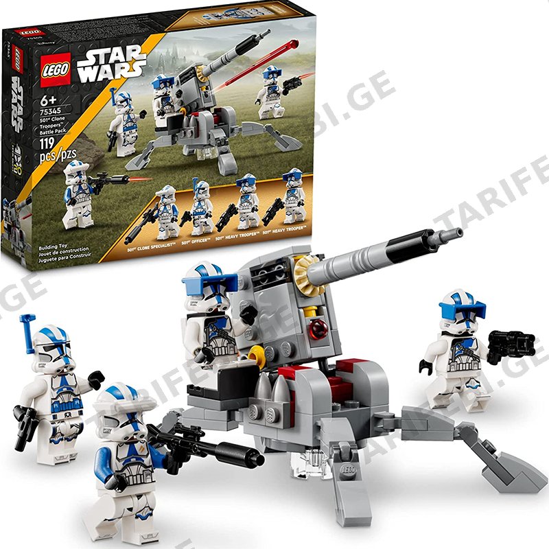 ლეგო LEGO 501ST CLONE TROOPERS™ BATTLE PACK