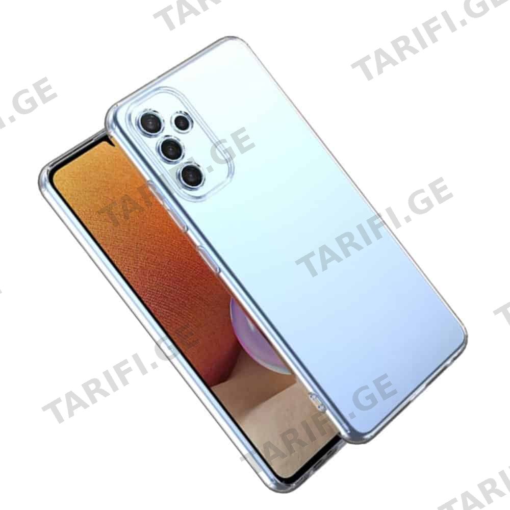 Samsung Galaxy A24 4G Lux Clear Case გამჭვირვალე სილიკონის ქეისი