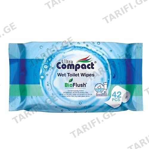 სველი ტუალეტის ქაღალდი / ULTRA COMPACT / 42ც