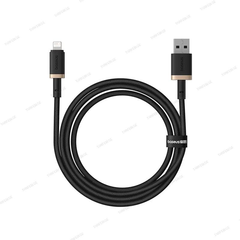 Baseus Dura Series Fast Charging Cable USB to Lightning 2.4A 1m P10377801U01-00 Gold/Black