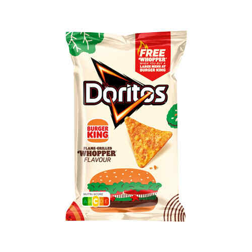 Chips with burger flavor / Doritos / 100 gr