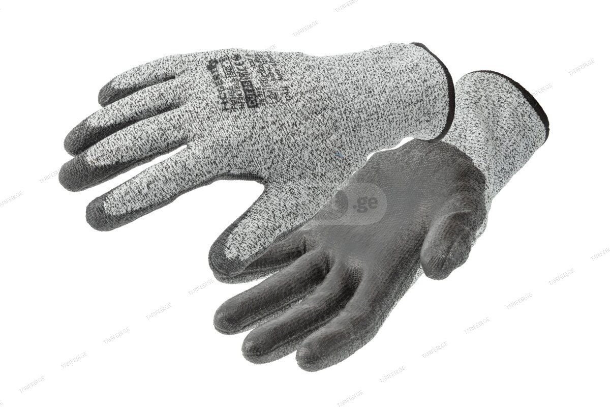HT5K763-10 ხელთათმანი FUHSE Pu-coated anti-cut protective gl