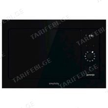 GORENJE BM235G1SYB 23 ლ ჩასაშენებელი მიკროტალღური ღუმელი