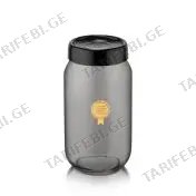 მინის ქილა 1000მლ C-00359 Luxplastic