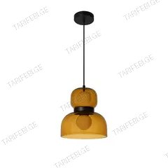 საკიდი LED 10W 3000K მინა 12221/1 ოქროსფერი