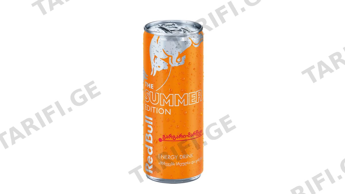 RED BULL ენერგეტიკული სასმელი გარგარი-მარწყვი 250მლ/90486029