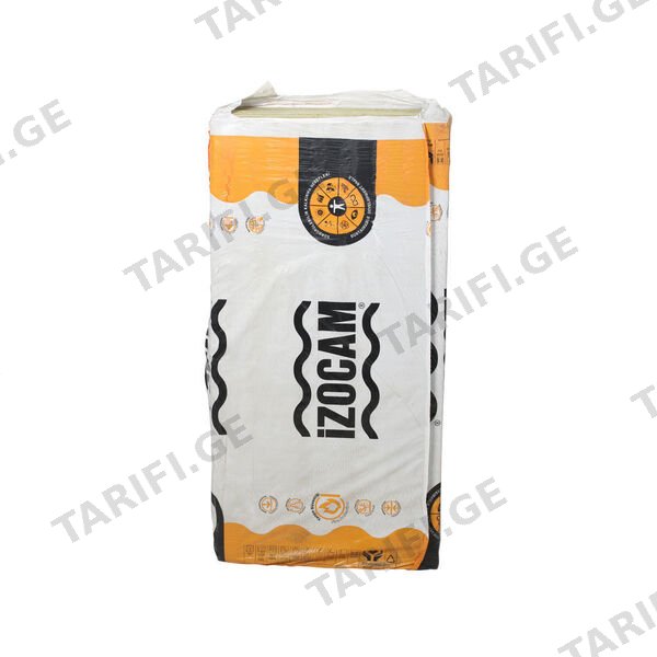 ქვაბამბა MANTO R+ (უფოლგო 125კგ/მ3)-5X60X120სმ-(3ცალიანი შეკვრა) IZOCAM