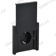 როზეტი IEK FORTE&PIANO FP119 16А IP44 შავი