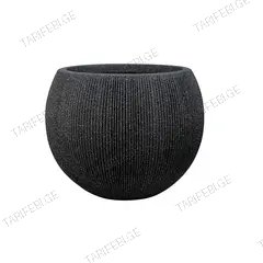 ქოთანი ყვავილის Mega Collections Titan Hera Bowl Pot Anthracite D37H30