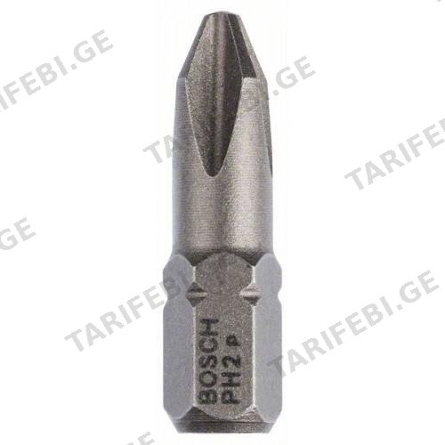 ბიტა Bosch 2607001512 PH2 25 მმ 10 ც