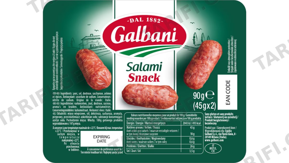 "Galbanetto"- სალიამი მინი 90გ