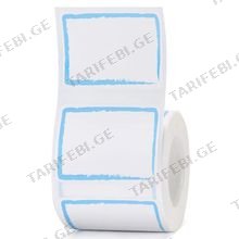 NIIMBOT 40 x 30mm Thermal Label Blue Border ლაზერული კარტრიჯი