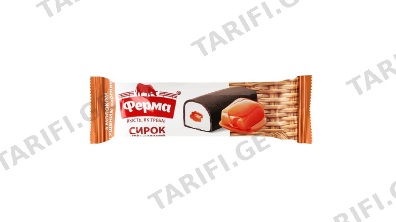 4385 ხაჭოს დესერტი შესქელებული რძით 36გრ*40ც