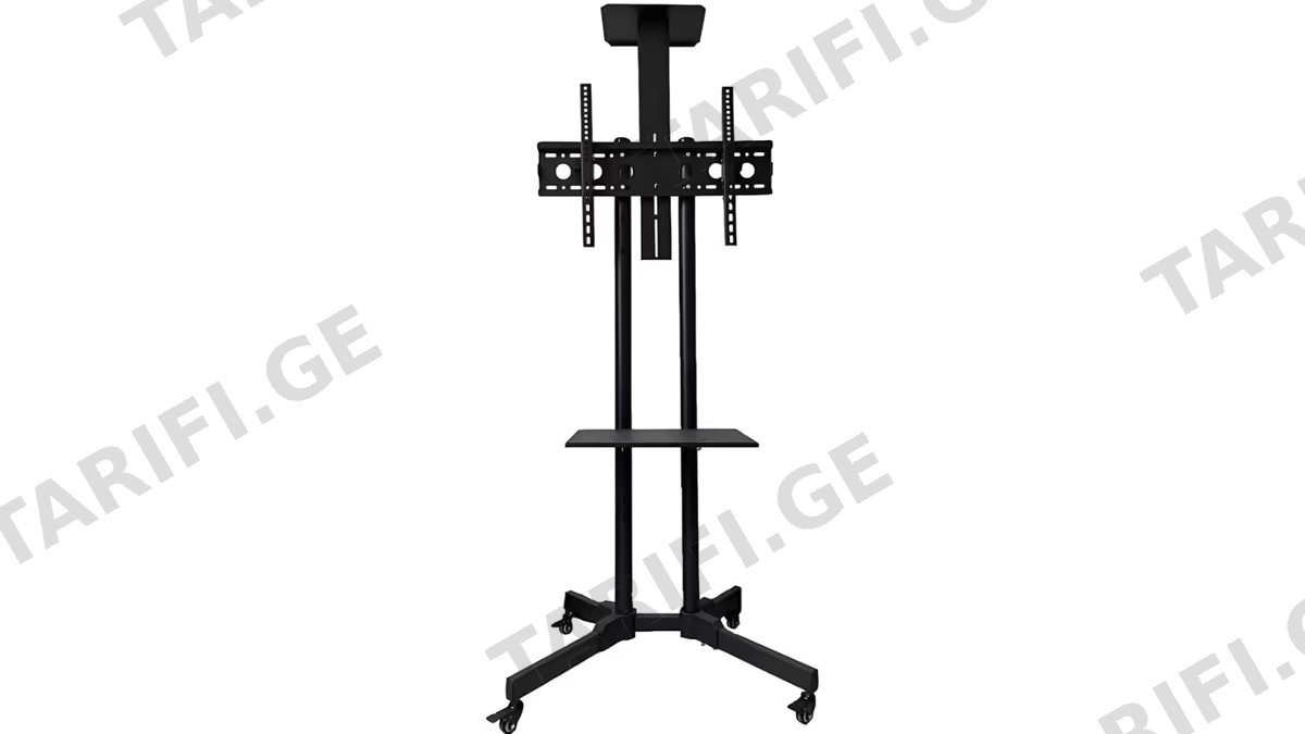 ტელევიზორის საკიდი Allscreen C1500, 32"-65", TV Mount With Roller, Black