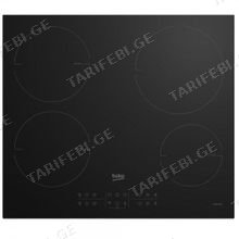 Beko HII 64200 MT ინდუქციური ჩასაშენებელი ქურის ზედაპირი