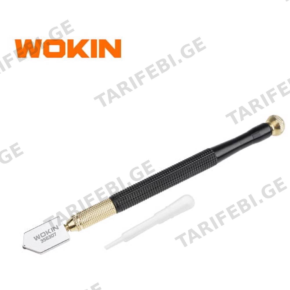 მინის საჭრელი Wokin 356307, 175mm, Glass Cutter, Black