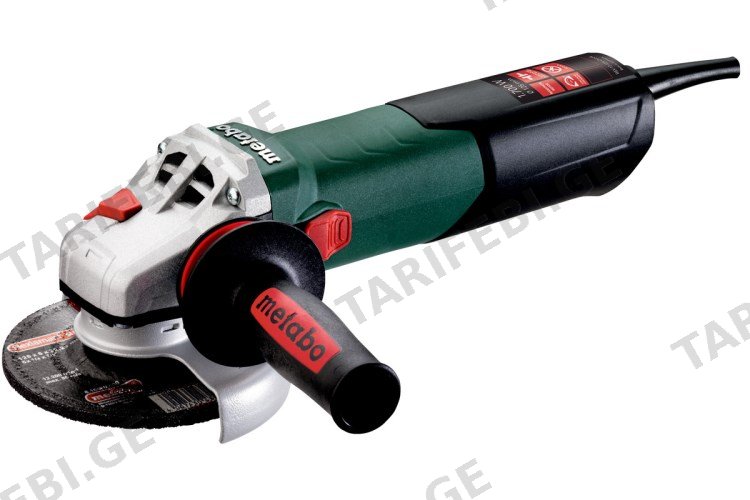 კუთხის სახეხი მანქანა Metabo WEV 17-125 QUICK 1700W (600516000)