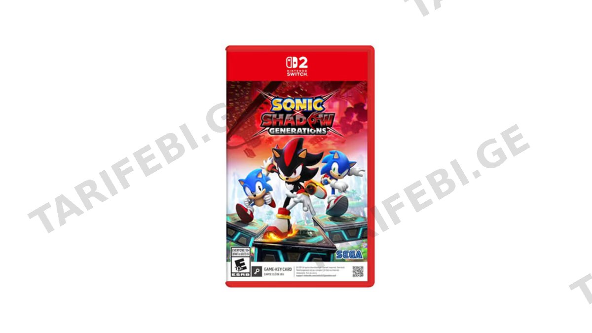Nintendo Switch 2 Game Sonic X Shadow