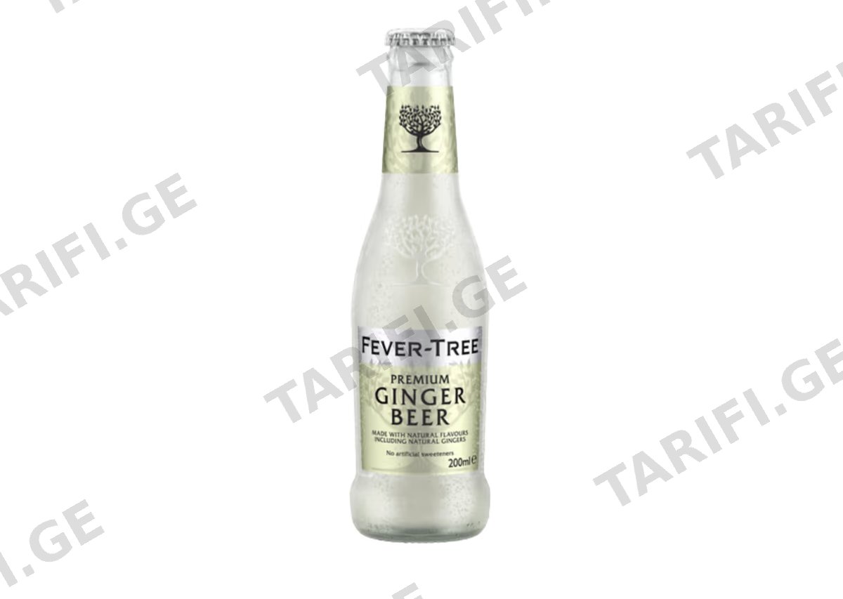ტონიკი Fever Tree Ginger Beer - 0.2L