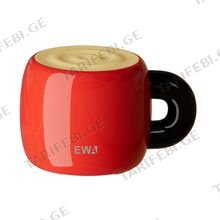 Coffee Cup Bluetooth პორტატული დინამიკი