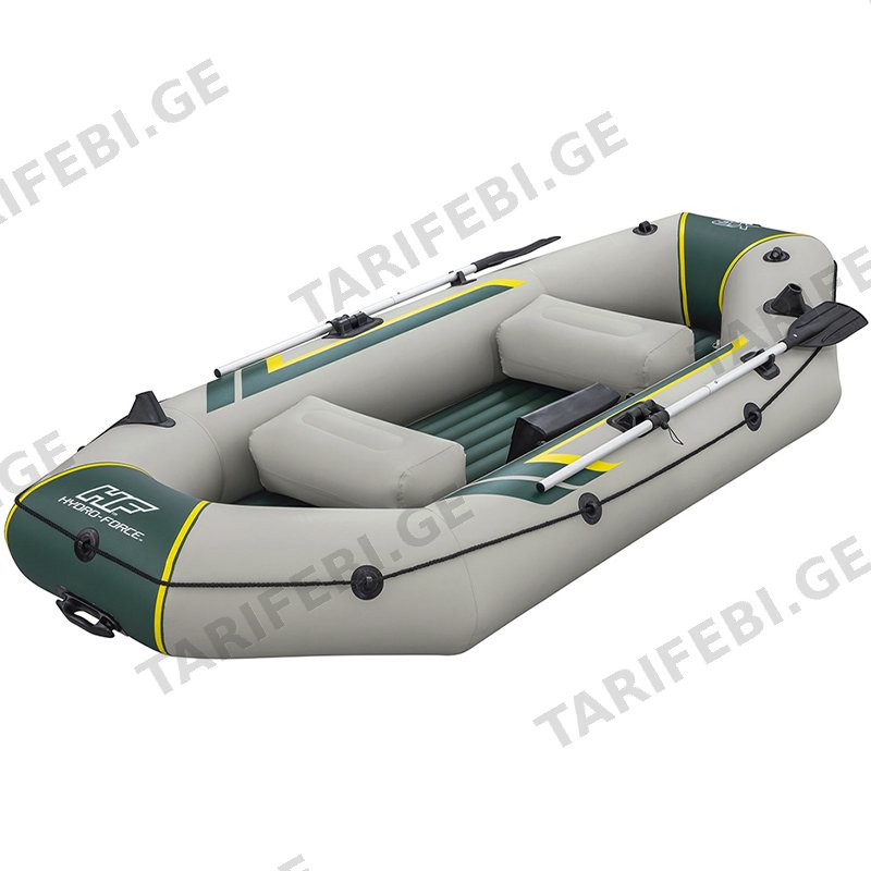 3 ადგილიანი გასაბერი ნავი BESTWAY RANGER ELITE X3 RAFT SET 65160 (400 KG)