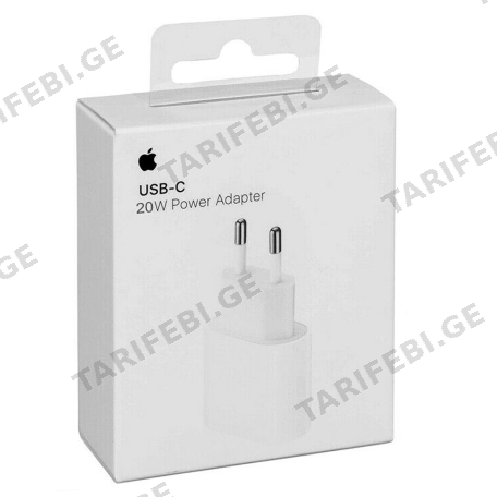 Charger Apple 20W Usb-C Power Adapter White