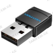 VENTION KDSB0 USB Wi-Fi Dual Band Adapter 2.4G/5G Black