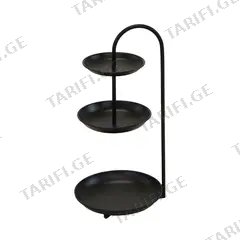ქოთნის სადგამი Eton Bow Stand 3 Black D24H52