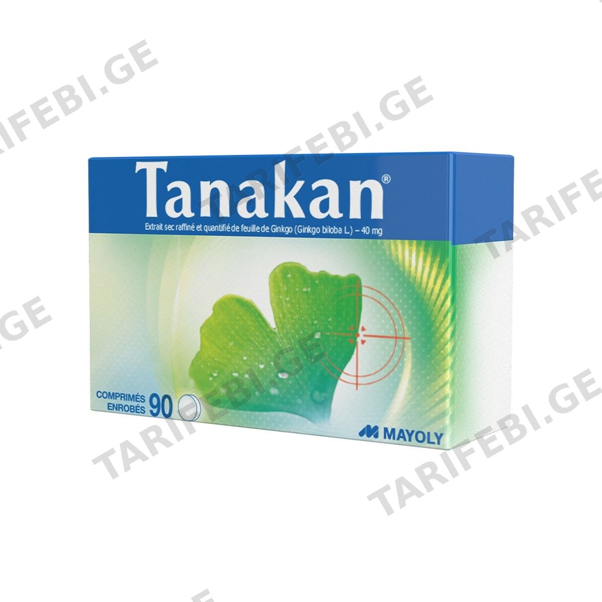 ტანაკანი - Tanakan 40მგ 90 ტაბლეტი