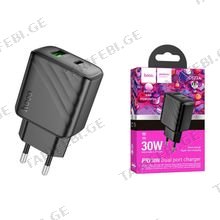 Hoco CS23A - PD30W+QC3.0 30 W ადაპტერი
