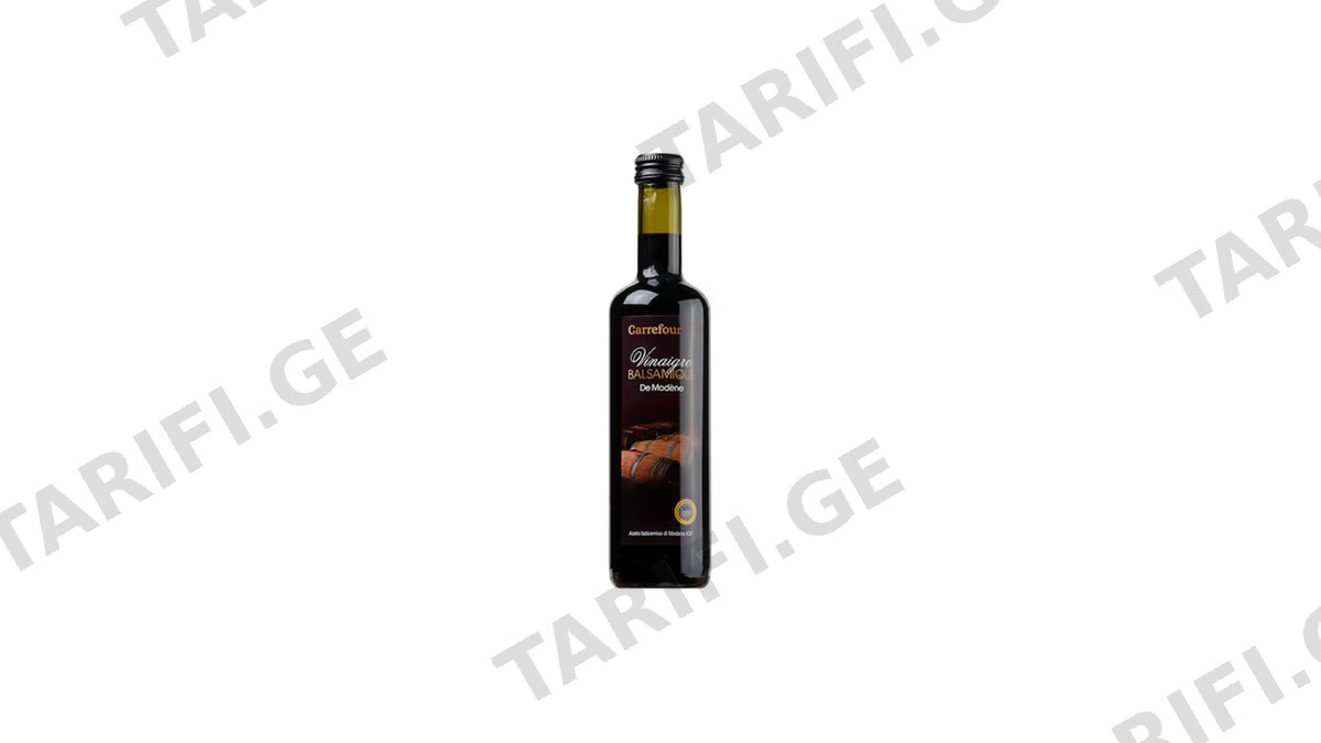 Carrefour ძმარი ბალზამირებული 500მლ