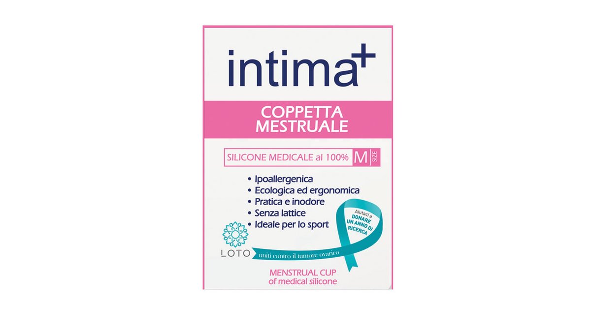 ინტიმა+მენსტრუალური ჭიქაM 8795