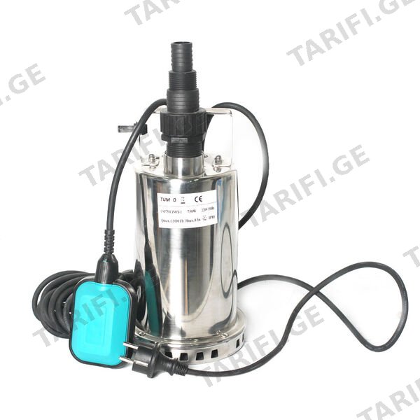 წყლის ტუმბო CSP-750C INOX