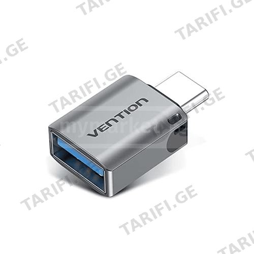 გადამყვანი - Vention Type-C Male To USB 3.0 Female OTG Adapt
