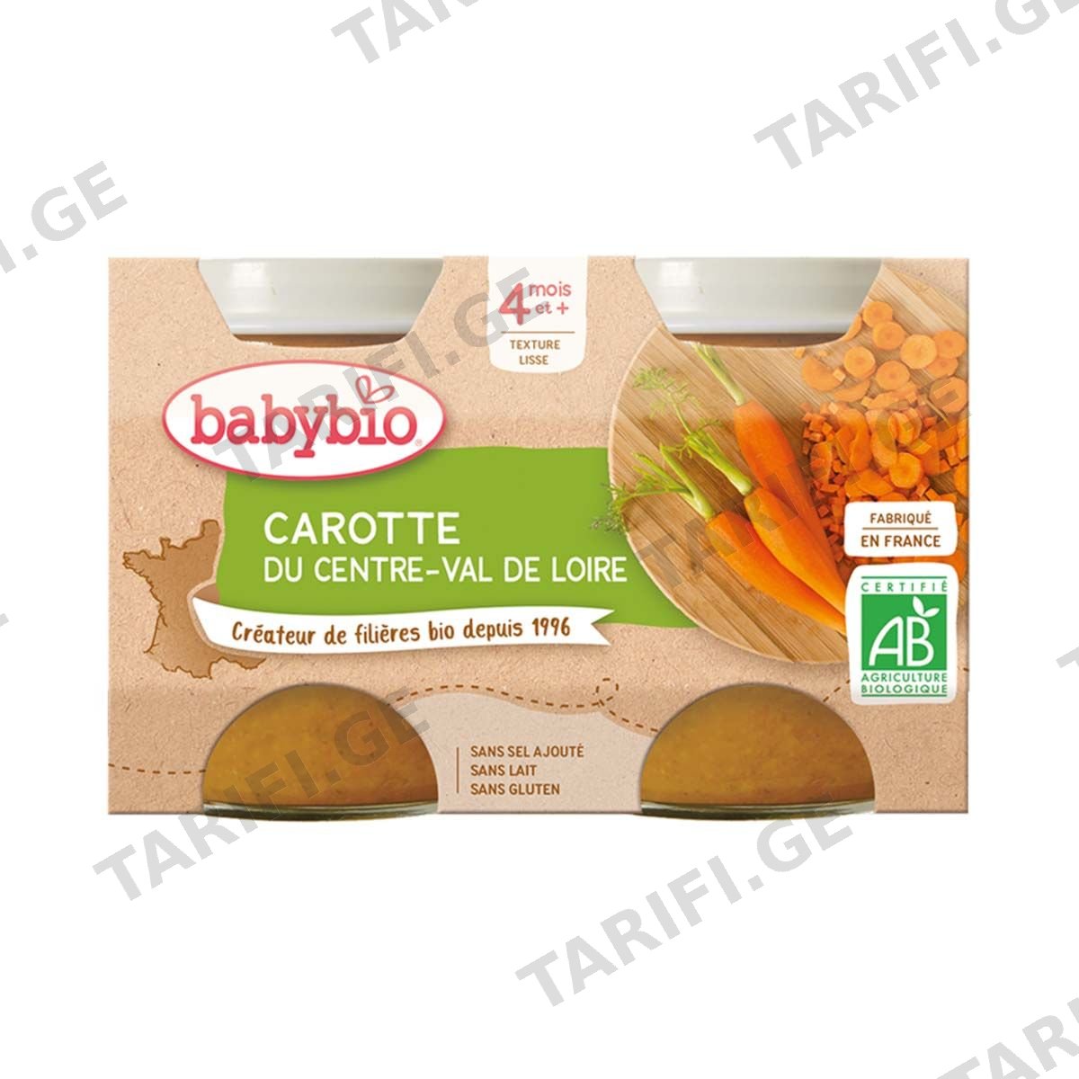 ლანჩ მენიუ სტაფილო 2 ცალი 0408 ბეიბი ბიო - Baby Bio