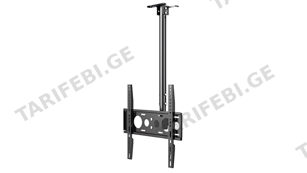 ტელევიზორის საკიდი ჭერზე Allscreen C512B, 40"-70", TV Ceiling Mount, Black