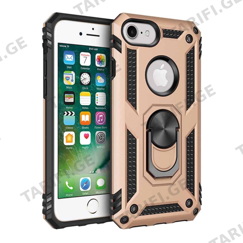 iPhone 7 Sofia Ring Case სილიკონის ქეისი ბეჭდით