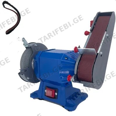 ჩარხი + სახეხი ლენტი (საშკურკი) M-111 (250 W, 2950 ბრ/წთ)